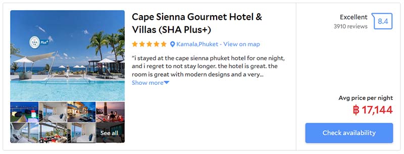 Cape Sienna Gourmet Hotel & Villas